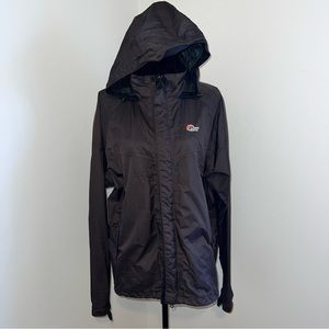 Vintage Lowe Alpine rain jacket/windbreaker brown size M (Gorpcore)